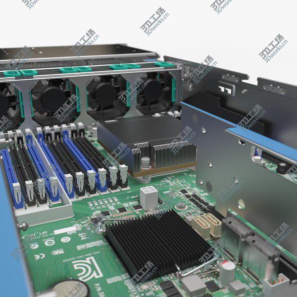 images/goods_img/20210312/3D Server Chassis 2U with Board model/5.jpg